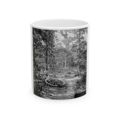 Atlanta, Georgia (Vicinity). Woods Where Gen. James B. Mcpherson Was Killed, July 22, 1864 (U.S. Civil War) White Coffee Mug 11oz - Go Mug Yourself