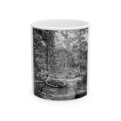 Atlanta, Georgia (Vicinity). Woods Where Gen. James B. Mcpherson Was Killed, July 22, 1864 (U.S. Civil War) White Coffee Mug 11oz - Go Mug Yourself