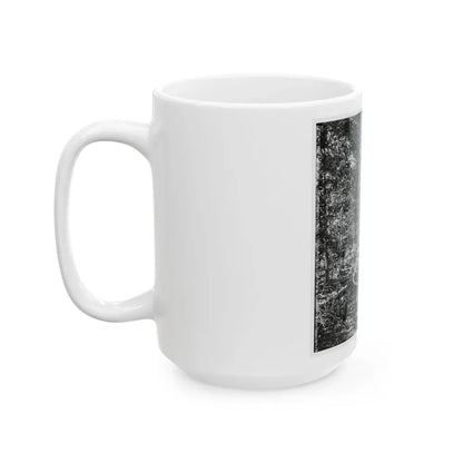 Atlanta, Georgia (Vicinity). Woods Where Gen. James B. Mcpherson Was Killed, July 22, 1864 (U.S. Civil War) White Coffee Mug - Go Mug Yourself