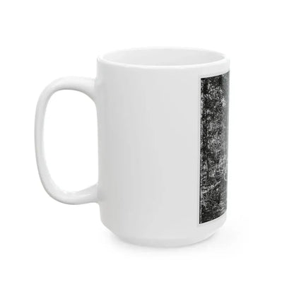 Atlanta, Georgia (Vicinity). Woods Where Gen. James B. Mcpherson Was Killed, July 22, 1864 (U.S. Civil War) White Coffee Mug - Go Mug Yourself