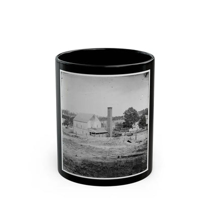 Atlanta, Georgia (Vicinity). Bomb-Proof Shelter (U.S. Civil War) Black Coffee Mug-11oz-Go Mug Yourself