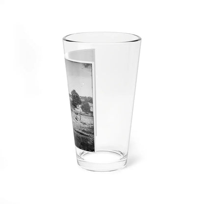 Atlanta, Georgia (Vicinity). Bomb-Proof Shelter (U.S. Civil War) Pint Glass 16oz-Go Mug Yourself