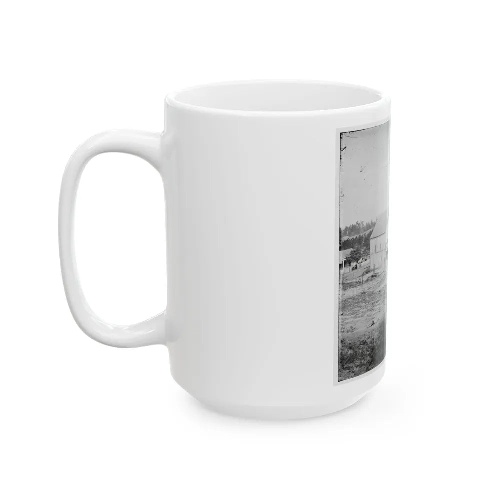 Atlanta, Georgia (Vicinity). Bomb-Proof Shelter (U.S. Civil War) White Coffee Mug-Go Mug Yourself