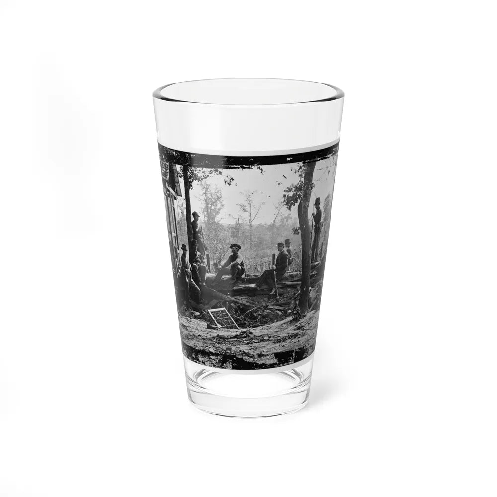 Atlanta, Georgia (Vicinity). Federal Pickets Before The City (U.S. Civil War) Pint Glass 16oz-16oz-Go Mug Yourself