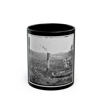 Atlanta, Georgia (Vicinity). Fortifications (U.S. Civil War) Black Coffee Mug-11oz-Go Mug Yourself