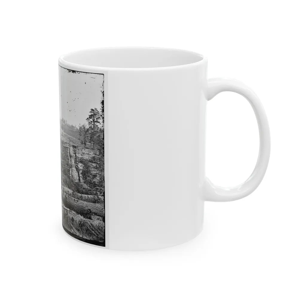 Atlanta, Georgia (Vicinity). Fortifications (U.S. Civil War) White Coffee Mug-Go Mug Yourself