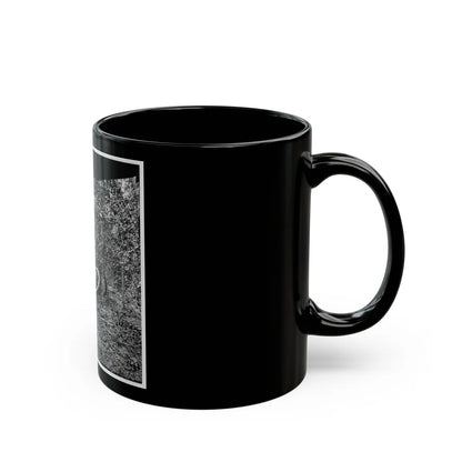 Atlanta, Georgia (Vicinity). Spot In Woods Where Gen. James B. Mcpherson Was Killed, July 22, 1864 (U.S. Civil War) Black Coffee Mug-Go Mug Yourself