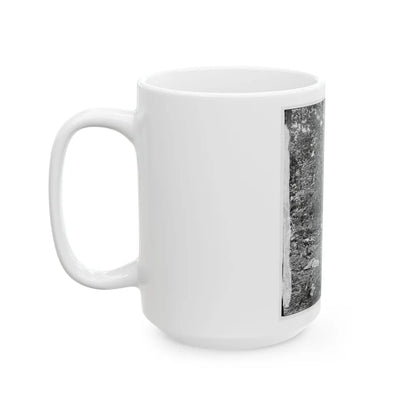 Atlanta, Georgia (Vicinity). Spot In Woods Where Gen. James B. Mcpherson Was Killed, July 22, 1864 (U.S. Civil War) White Coffee Mug-Go Mug Yourself