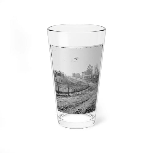 Atlanta, Georgia (Vicinity). View Of Houses (U.S. Civil War) Pint Glass 16oz-16oz-Go Mug Yourself