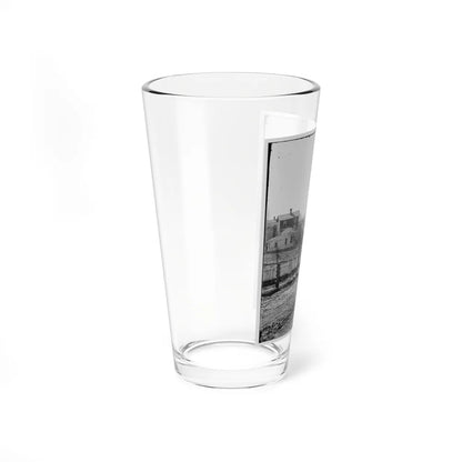 Atlanta, Georgia (Vicinity). View Of Houses (U.S. Civil War) Pint Glass 16oz-Go Mug Yourself