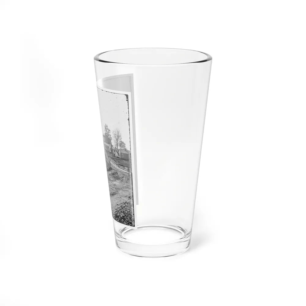 Atlanta, Georgia (Vicinity). View Of Houses (U.S. Civil War) Pint Glass 16oz-Go Mug Yourself