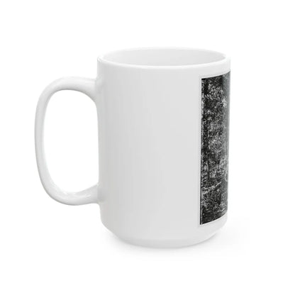 Atlanta, Georgia (Vicinity). Woods Where Gen. James B. Mcpherson Was Killed, July 22, 1864 (U.S. Civil War) White Coffee Mug-Go Mug Yourself