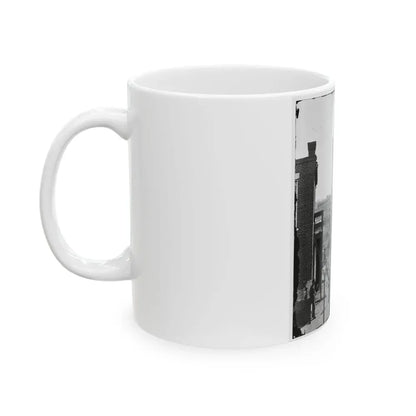 Atlanta, Georgia. View On Marietta Street (U.S. Civil War) White Coffee Mug - Go Mug Yourself