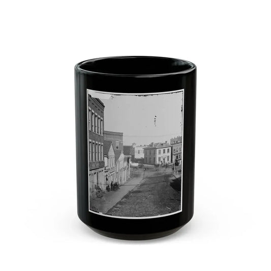 Atlanta, Georgia. View On Whitehall Street (U.S. Civil War) Black Coffee Mug 15oz - Go Mug Yourself