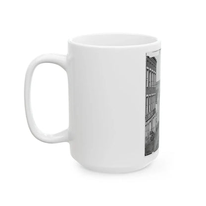 Atlanta, Georgia. View On Whitehall Street (U.S. Civil War) White Coffee Mug - Go Mug Yourself