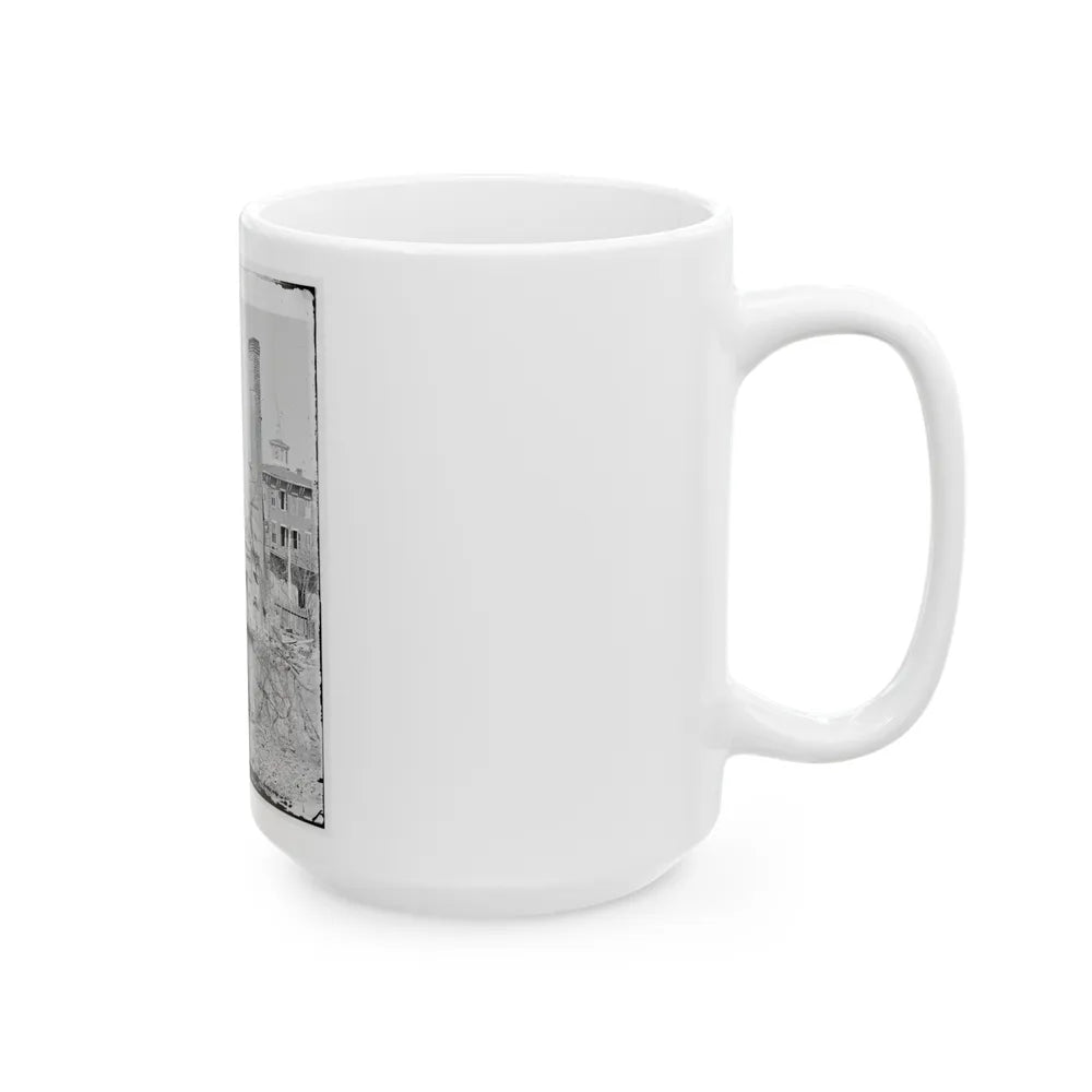 Atlanta, Georgia. Burned Building (U.S. Civil War) White Coffee Mug-Go Mug Yourself