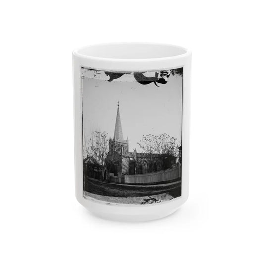 Atlanta, Georgia. Church (U.S. Civil War) White Coffee Mug-15oz-Go Mug Yourself