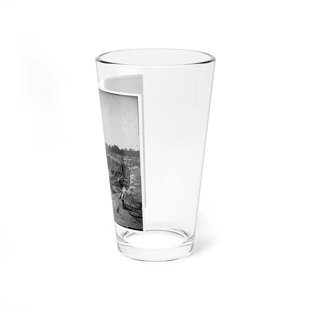 Atlanta, Georgia. Confederate Fort In Front Of Atlanta-2 (U.S. Civil War) Pint Glass 16oz-Go Mug Yourself