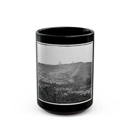 Atlanta, Georgia. Confederate Fortifications (U.S. Civil War) Black Coffee Mug-15oz-Go Mug Yourself