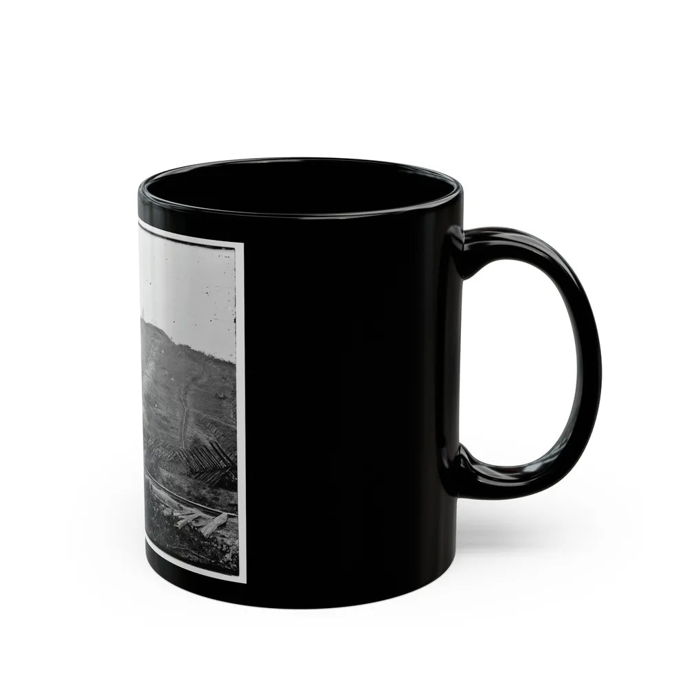 Atlanta, Georgia. Confederate Fortifications (U.S. Civil War) Black Coffee Mug-Go Mug Yourself