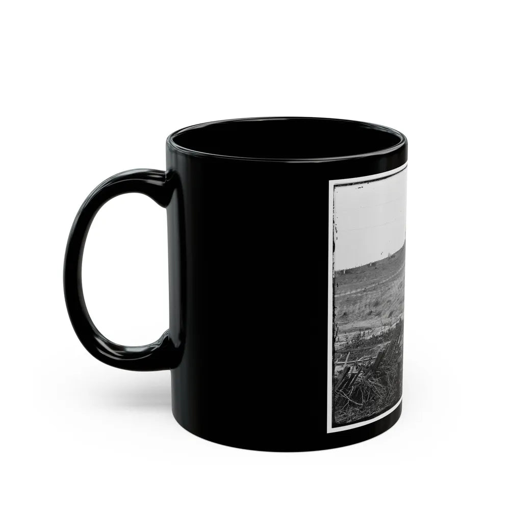 Atlanta, Georgia. Confederate Fortifications (U.S. Civil War) Black Coffee Mug-Go Mug Yourself