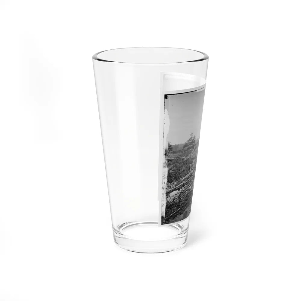 Atlanta, Georgia. Confederate Fortifications With Potter House In The Distance (U.S. Civil War) Pint Glass 16oz-Go Mug Yourself