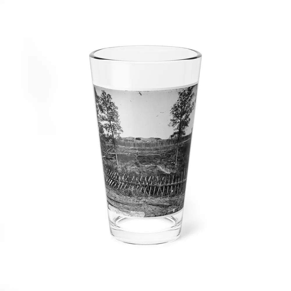 Atlanta, Georgia. Confederate Fortifications(2) (U.S. Civil War) Pint Glass 16oz-16oz-Go Mug Yourself