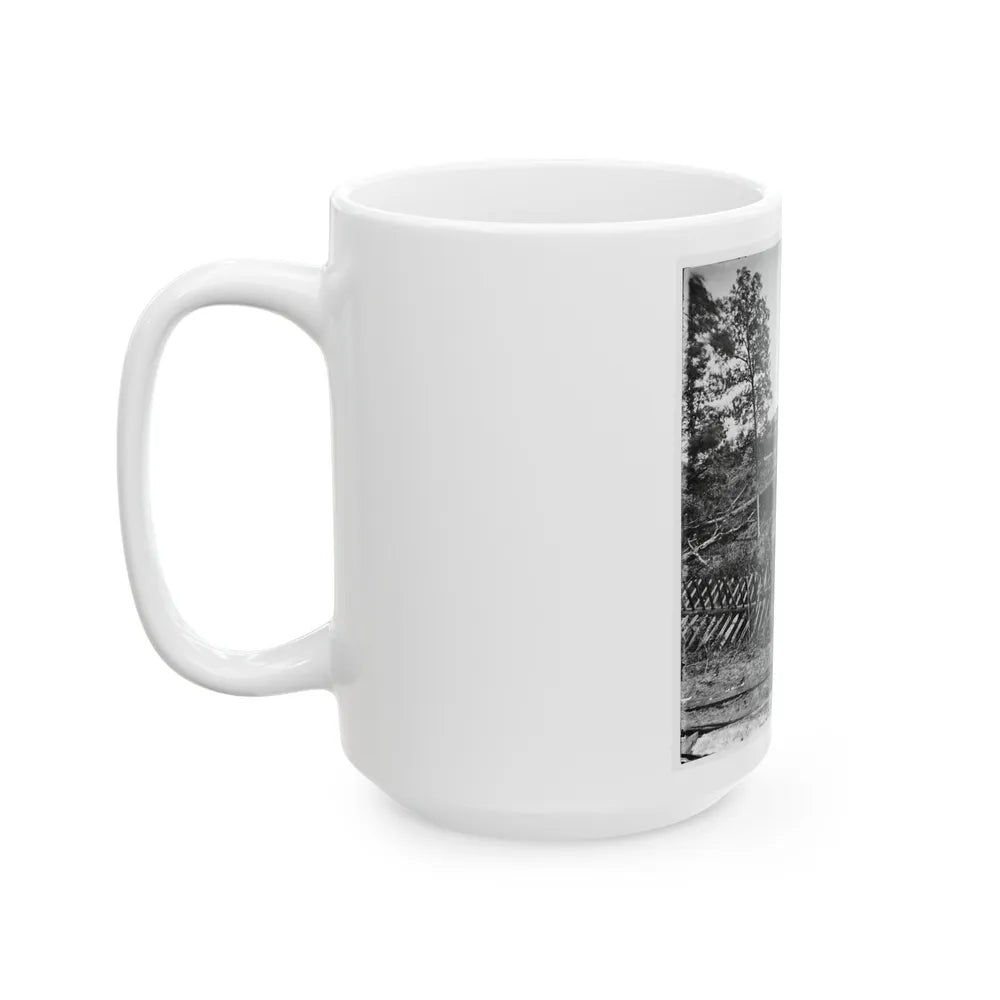 Atlanta, Georgia. Confederate Fortifications(2) (U.S. Civil War) White Coffee Mug-Go Mug Yourself