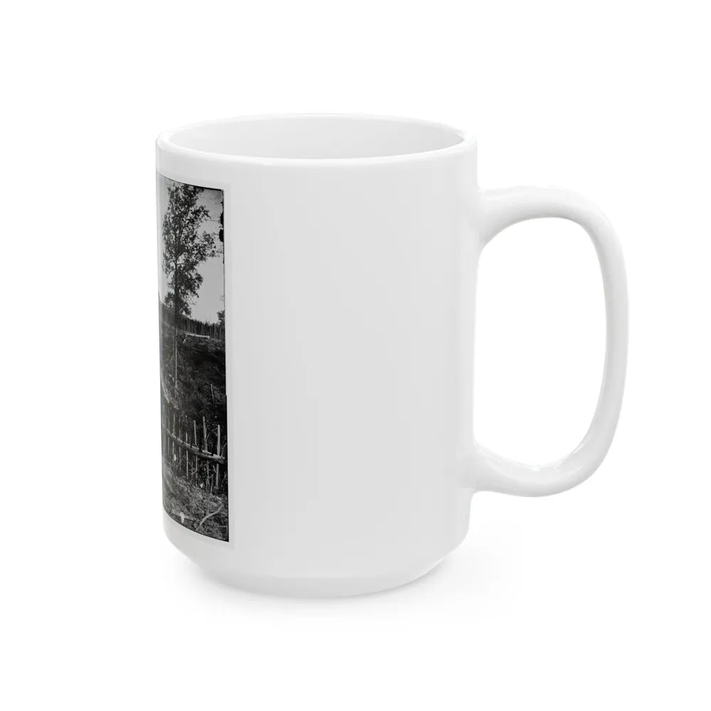 Atlanta, Georgia. Confederate Fortifications(2) (U.S. Civil War) White Coffee Mug-Go Mug Yourself