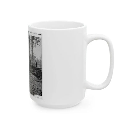 Atlanta, Georgia. Federal Picket Post Shortly Before The Battle Of July 22 (U.S. Civil War) White Coffee Mug-Go Mug Yourself