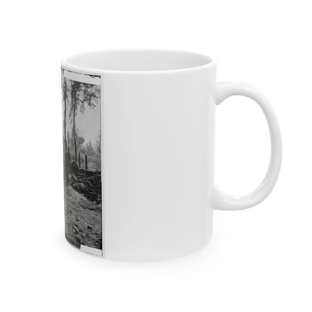 Atlanta, Georgia. Federal Picket Post Shortly Before The Battle Of July 22 (U.S. Civil War) White Coffee Mug-Go Mug Yourself