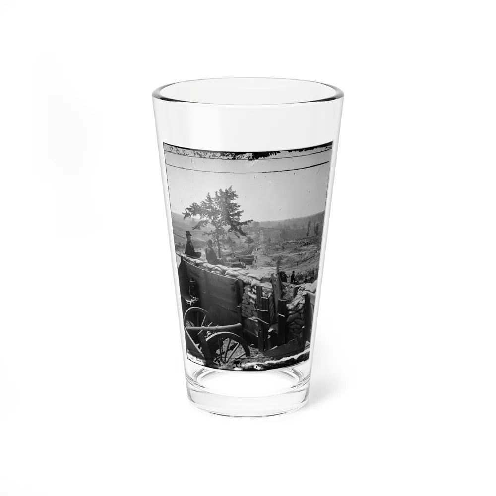 Atlanta, Georgia. Federal Troops In Confederate Fort (U.S. Civil War) Pint Glass 16oz-16oz-Go Mug Yourself