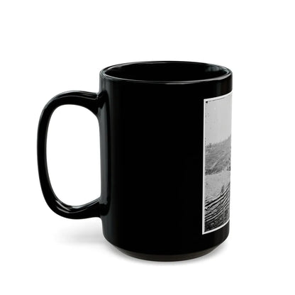 Atlanta, Georgia. Fortifications-2 (U.S. Civil War) Black Coffee Mug-Go Mug Yourself