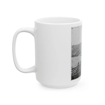 Atlanta, Georgia. Fortifications-2 (U.S. Civil War) White Coffee Mug-Go Mug Yourself