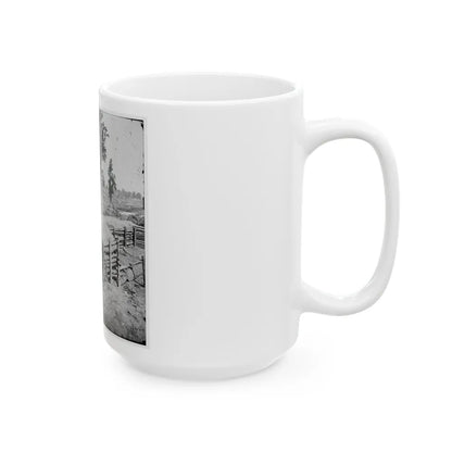 Atlanta, Georgia. Fortifications-2 (U.S. Civil War) White Coffee Mug-Go Mug Yourself