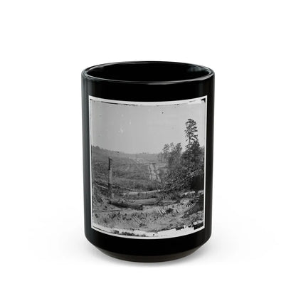 Atlanta, Georgia. Fortifications (U.S. Civil War) Black Coffee Mug-15oz-Go Mug Yourself