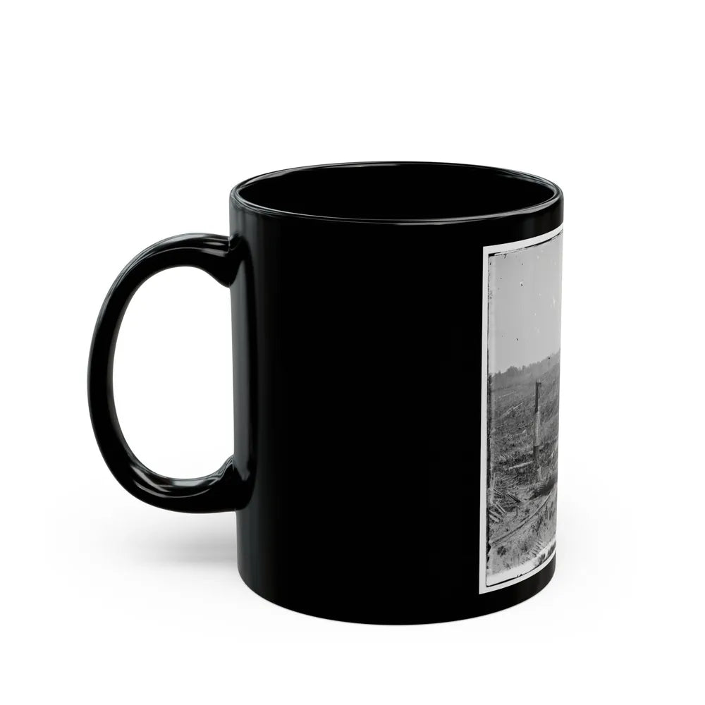 Atlanta, Georgia. Fortifications (U.S. Civil War) Black Coffee Mug-Go Mug Yourself