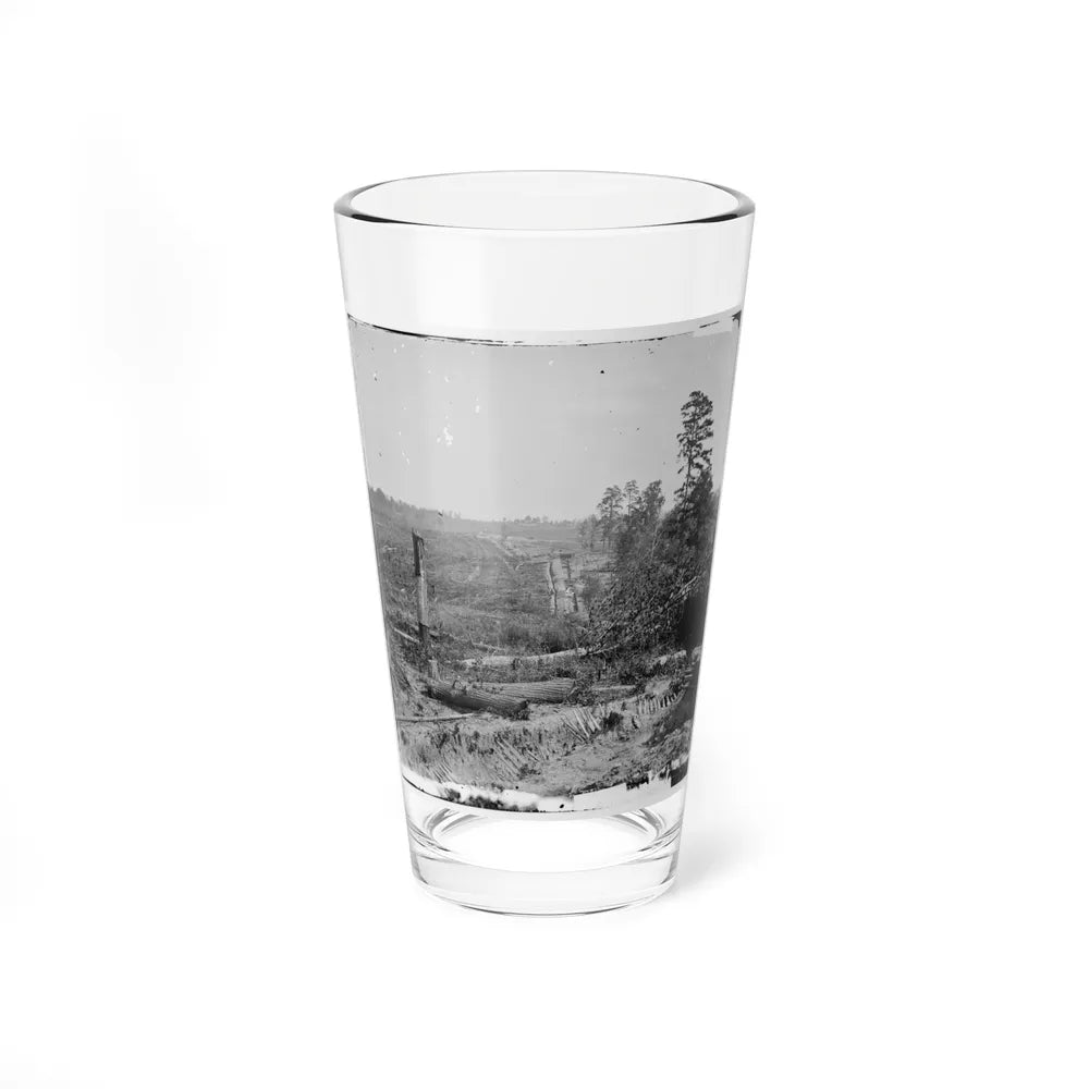 Atlanta, Georgia. Fortifications (U.S. Civil War) Pint Glass 16oz-16oz-Go Mug Yourself