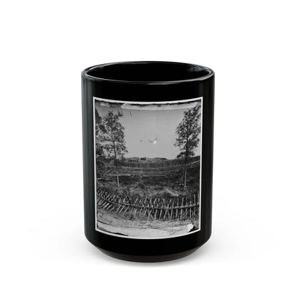 Atlanta, Georgia. Fortifications(2) (U.S. Civil War) Black Coffee Mug-15oz-Go Mug Yourself