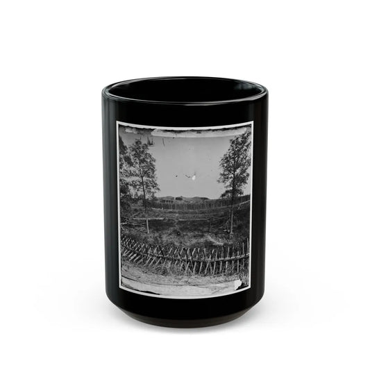 Atlanta, Georgia. Fortifications(2) (U.S. Civil War) Black Coffee Mug-15oz-Go Mug Yourself