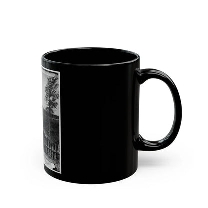 Atlanta, Georgia. Fortifications(2) (U.S. Civil War) Black Coffee Mug-Go Mug Yourself