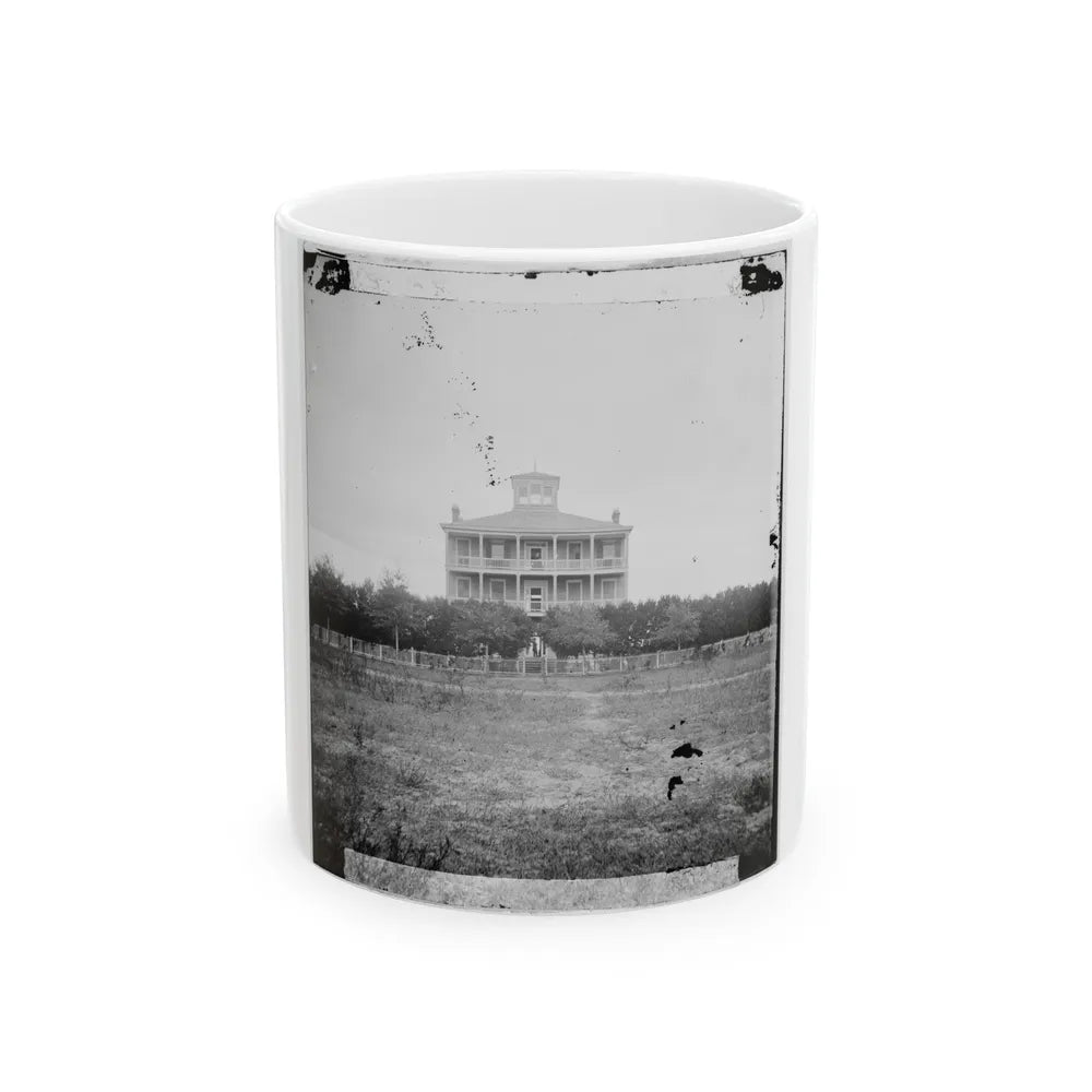 Atlanta, Georgia. House-2 (U.S. Civil War) White Coffee Mug-11oz-Go Mug Yourself