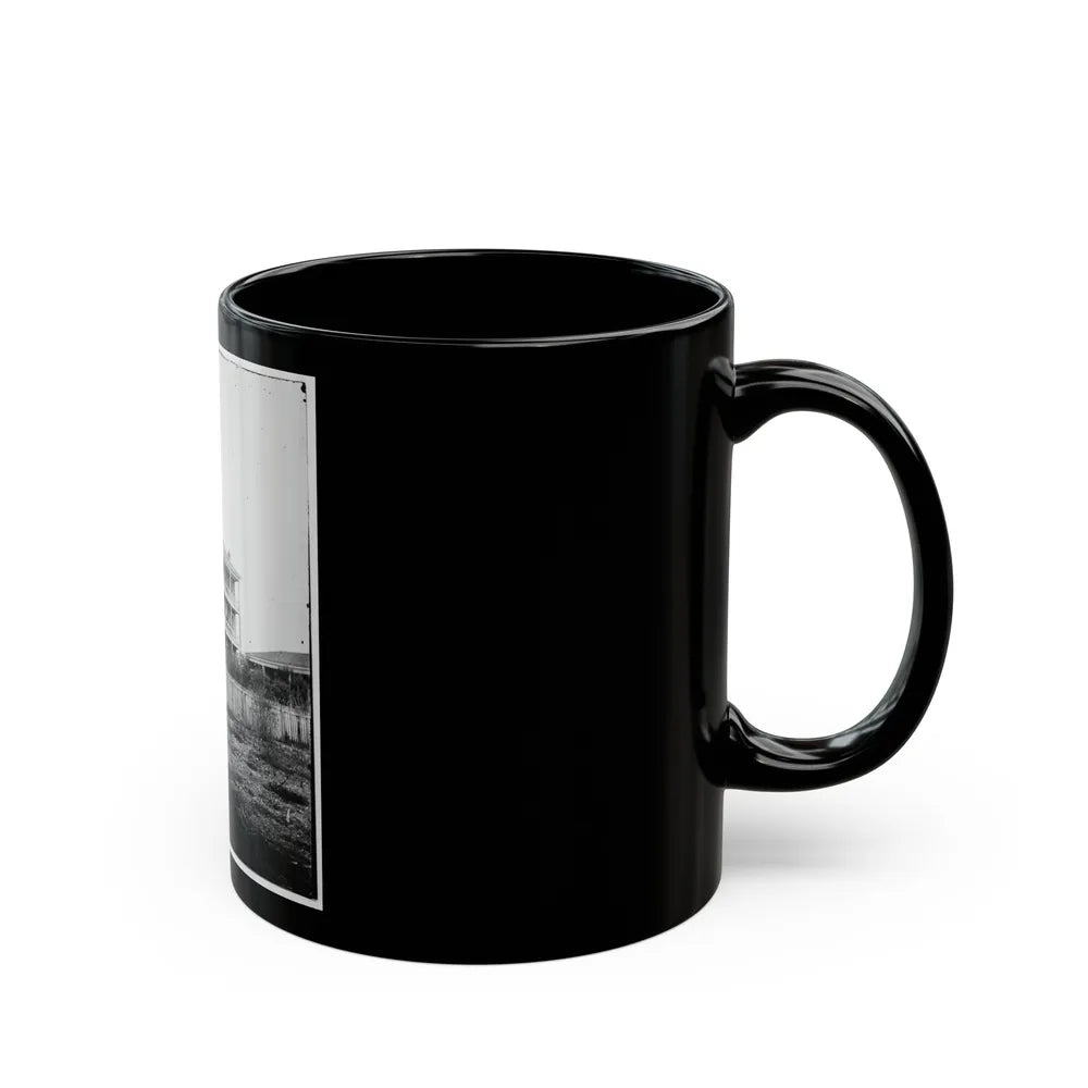 Atlanta, Georgia. House (U.S. Civil War) Black Coffee Mug-Go Mug Yourself