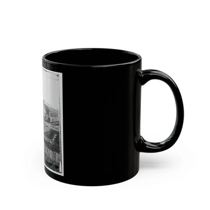 Atlanta, Georgia. Railroad Yards (U.S. Civil War) Black Coffee Mug-Go Mug Yourself