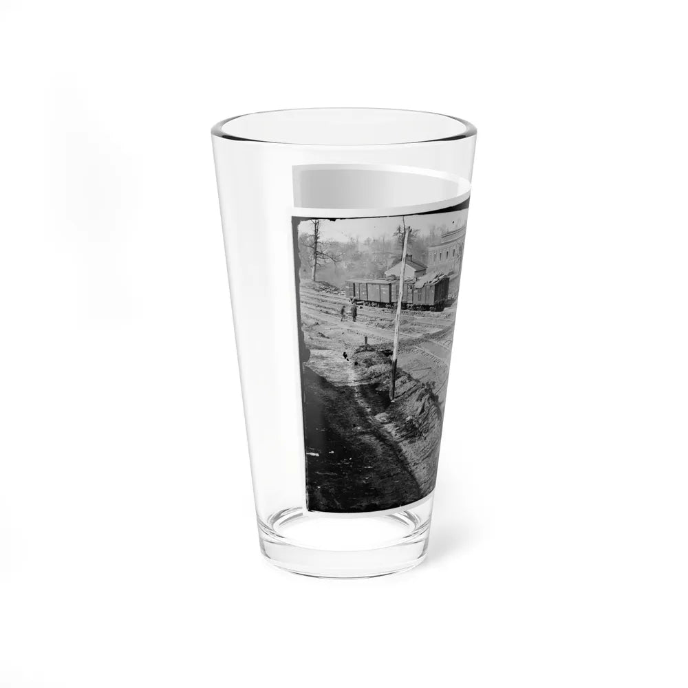 Atlanta, Georgia. Ruins Of Depot, Blown Up On Sherman's Departure (U.S. Civil War) Pint Glass 16oz-Go Mug Yourself