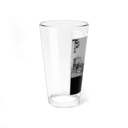 Atlanta, Georgia. Sherman's Men Destroying Railroad (U.S. Civil War) Pint Glass 16oz-Go Mug Yourself