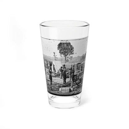 Atlanta, Georgia. Sherman's Men In Confederate Fort-2 (U.S. Civil War) Pint Glass 16oz-16oz-Go Mug Yourself