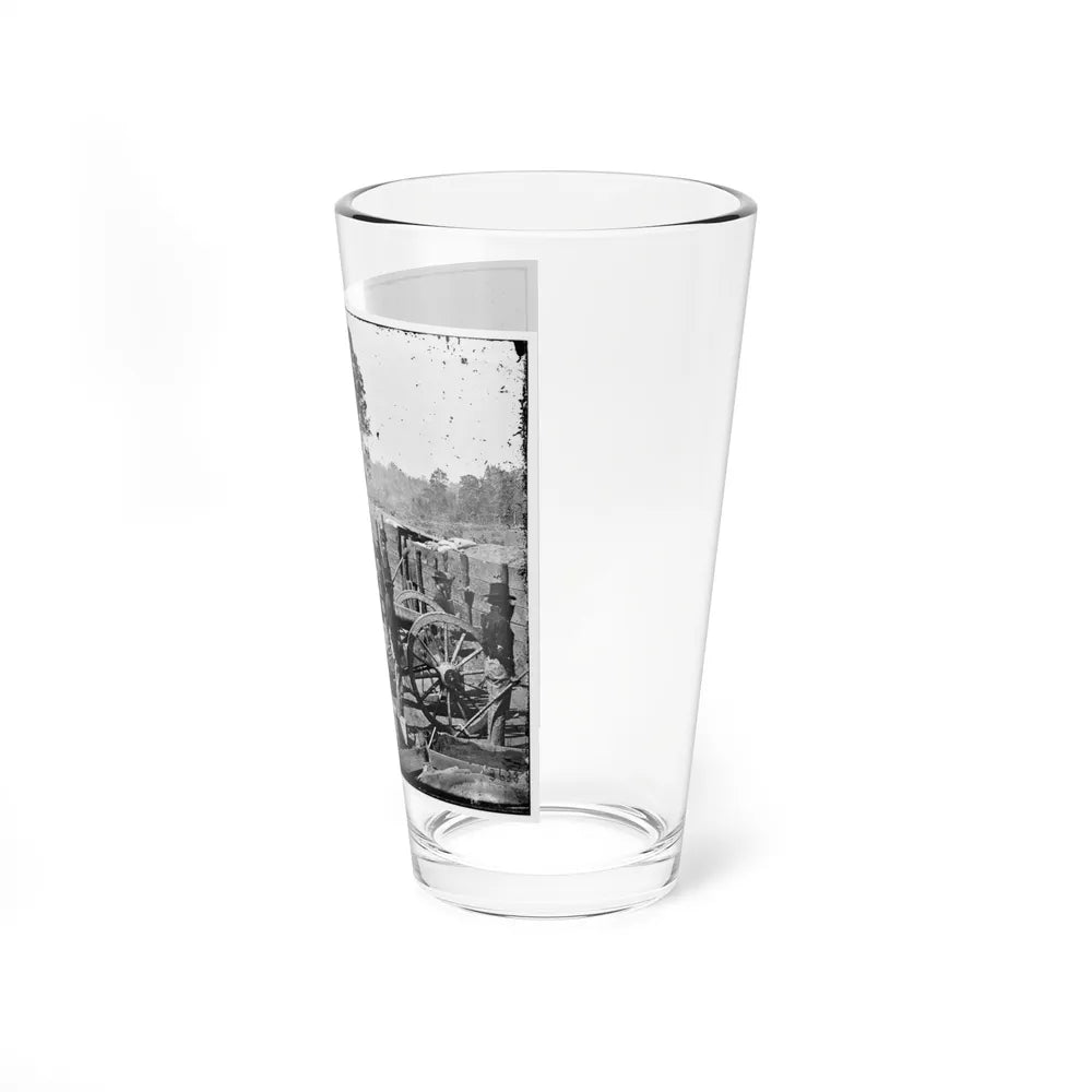 Atlanta, Georgia. Sherman's Men In Confederate Fort-2 (U.S. Civil War) Pint Glass 16oz-Go Mug Yourself