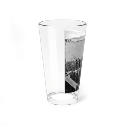 Atlanta, Georgia. Sherman's Men In Confederate Fort East Of Atlanta (U.S. Civil War) Pint Glass 16oz-Go Mug Yourself