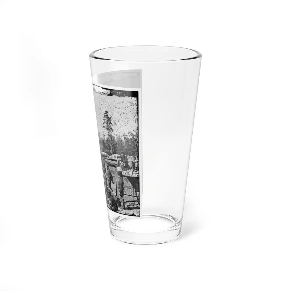 Atlanta, Georgia. Sherman's Men In Confederate Fort East Of Atlanta (U.S. Civil War) Pint Glass 16oz-Go Mug Yourself